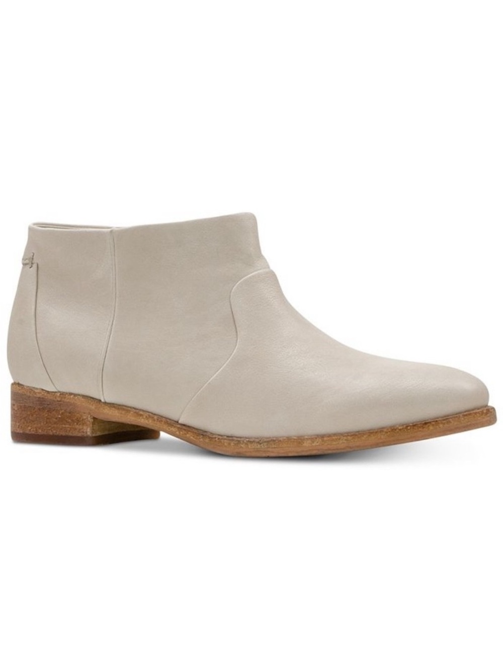 Patricia Nash Carla Leather Ankle Booties Side Zip Size: US 7, Neutral EUC